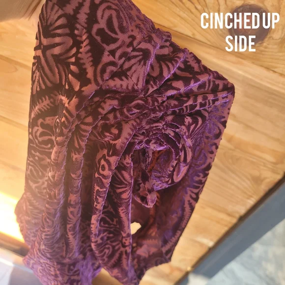 Burnt Velvet Festival/hippie Shorts - Picture 3 of 5